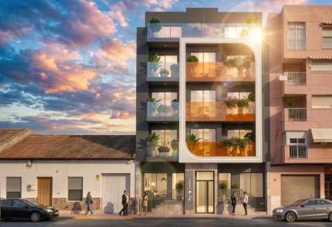 Ny leilighet med takterrasse - Gangavstand til strand