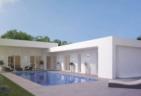 Ny villa med privat basseng