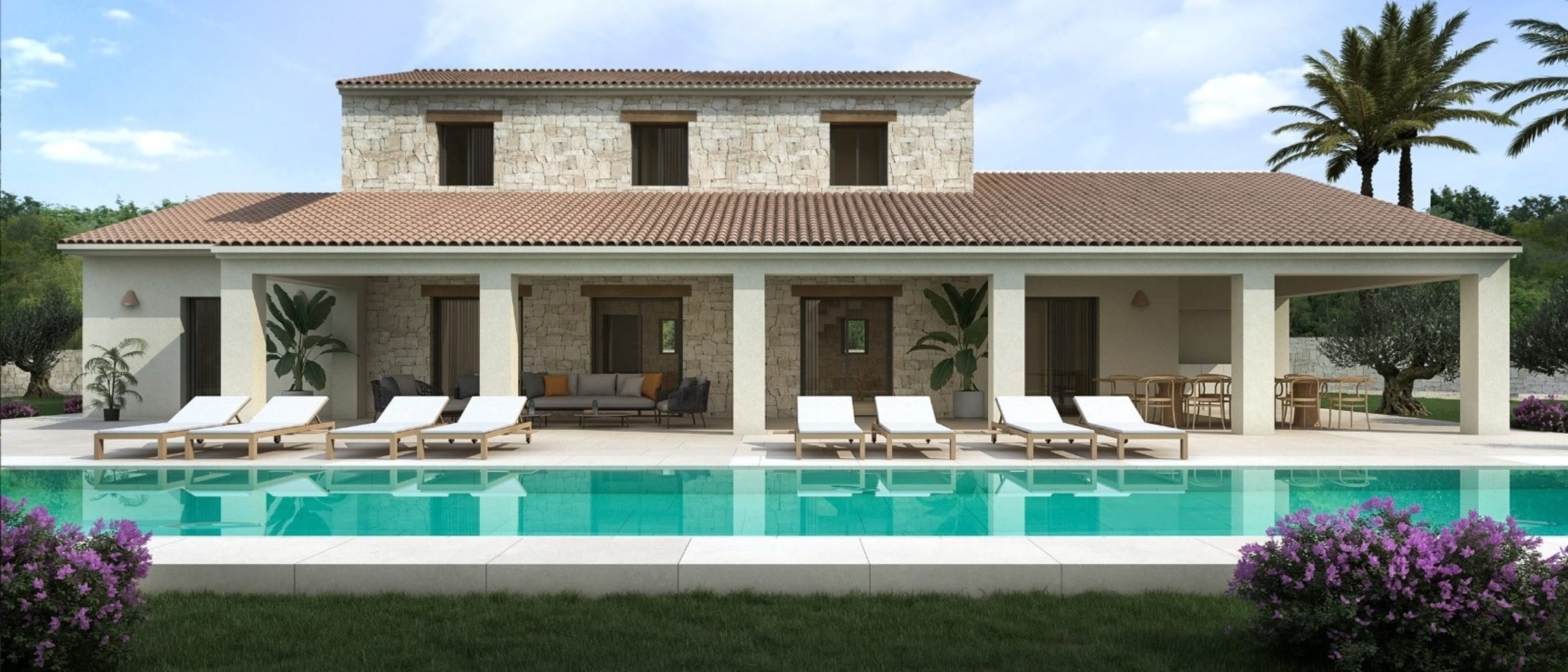 3483MOR Newly built villa for sale in Moraira - Image 1