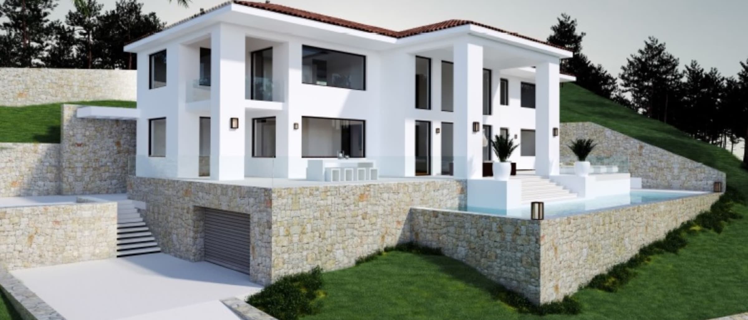6303JAV Beautiful new construction project with sea views for sale in Javea - Image 1