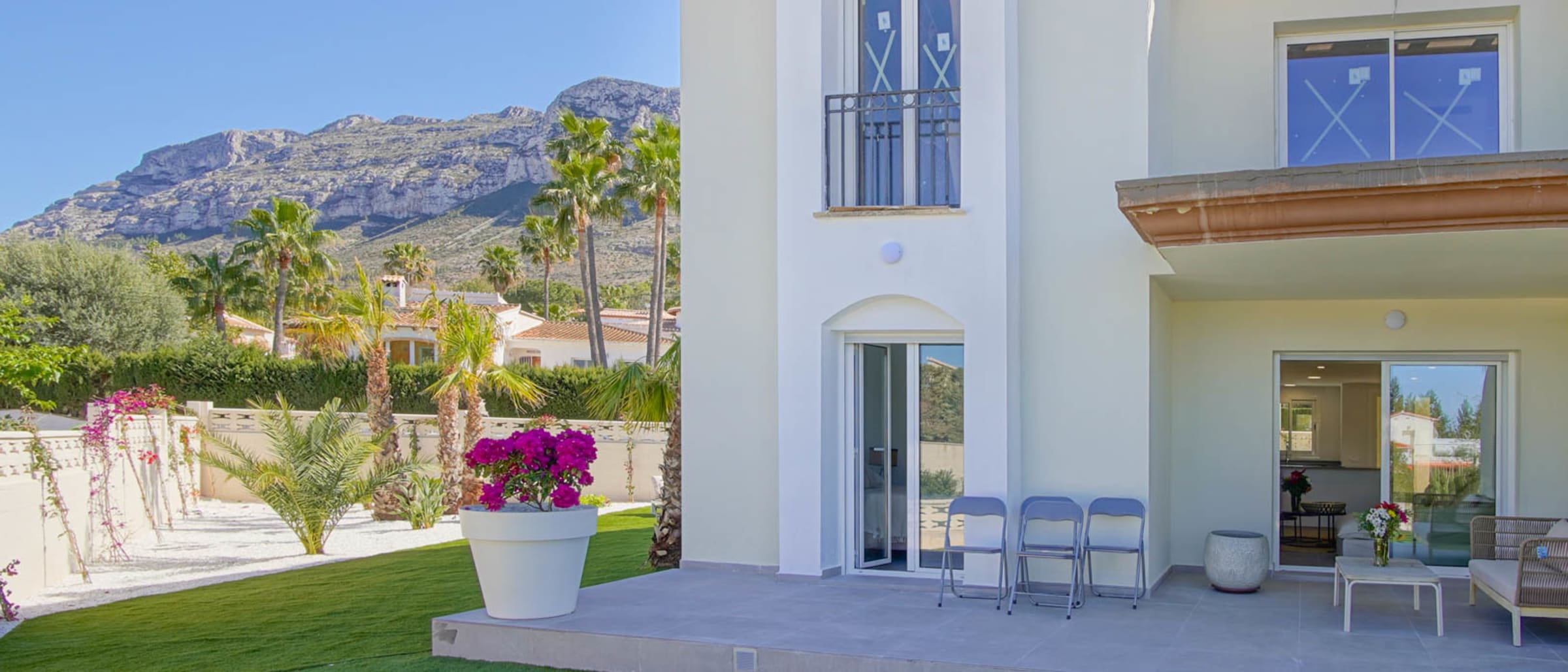 C4XY8170DEN Ground floor apartment under construction with large garden and mountain views close to the center for sale in Denia. - Image 1