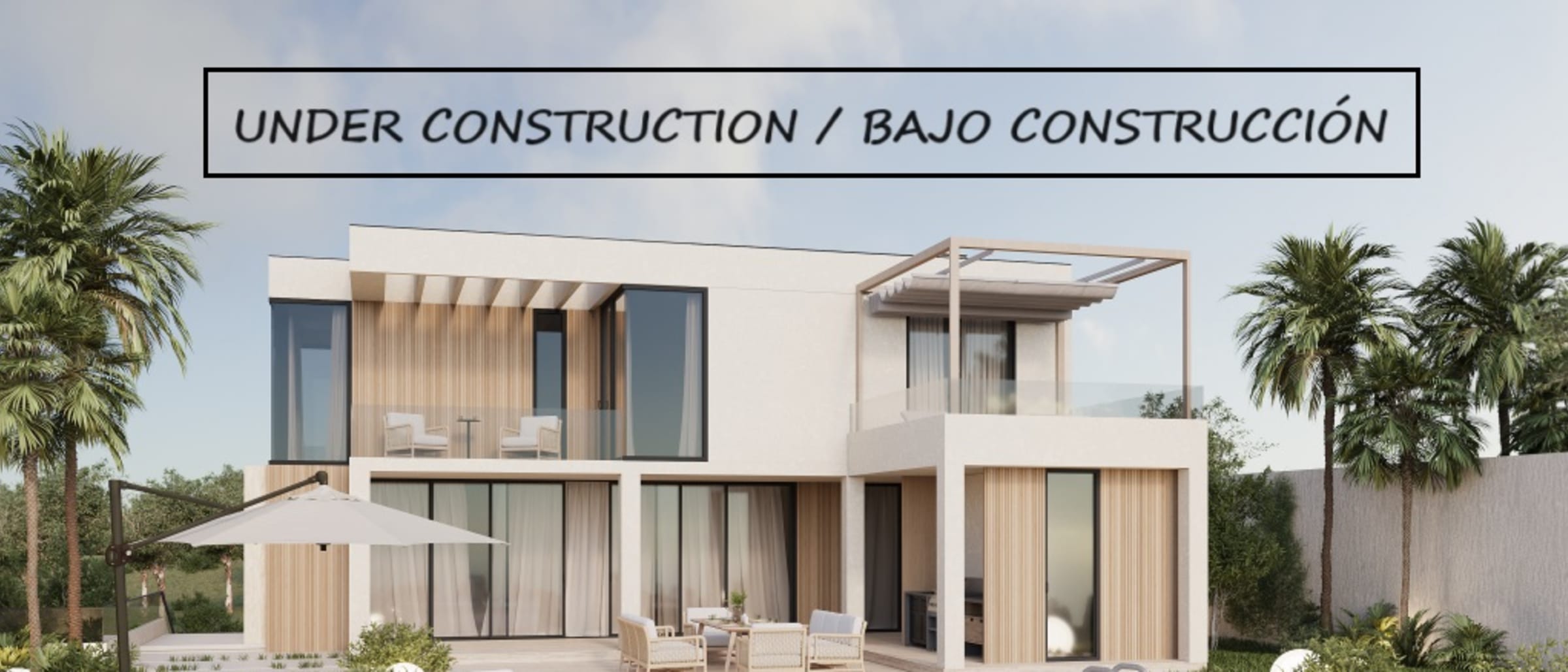 C3XY4414CAL Modern villa with sea views under construction in Calpe - Image 1