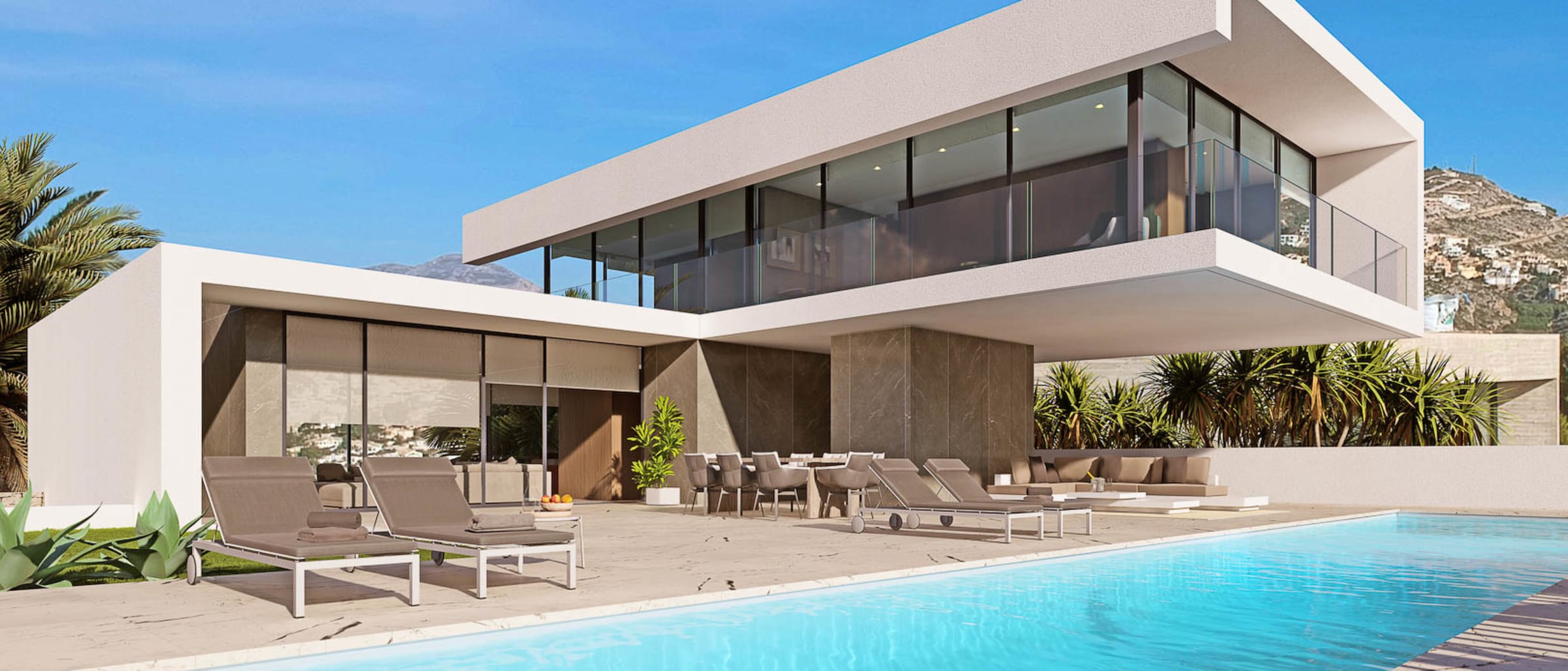 8235MOR Design project with license granted with panoramic sea and mountain views for sale in Moraira. - Image 1