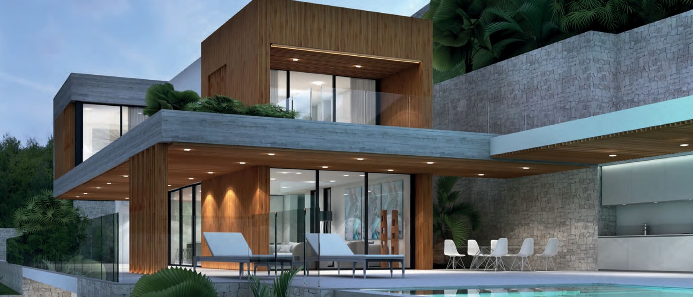 4517BEN Luxurious new build villa with sea views for sale in Raco de Galeno, Benissa - Image 1