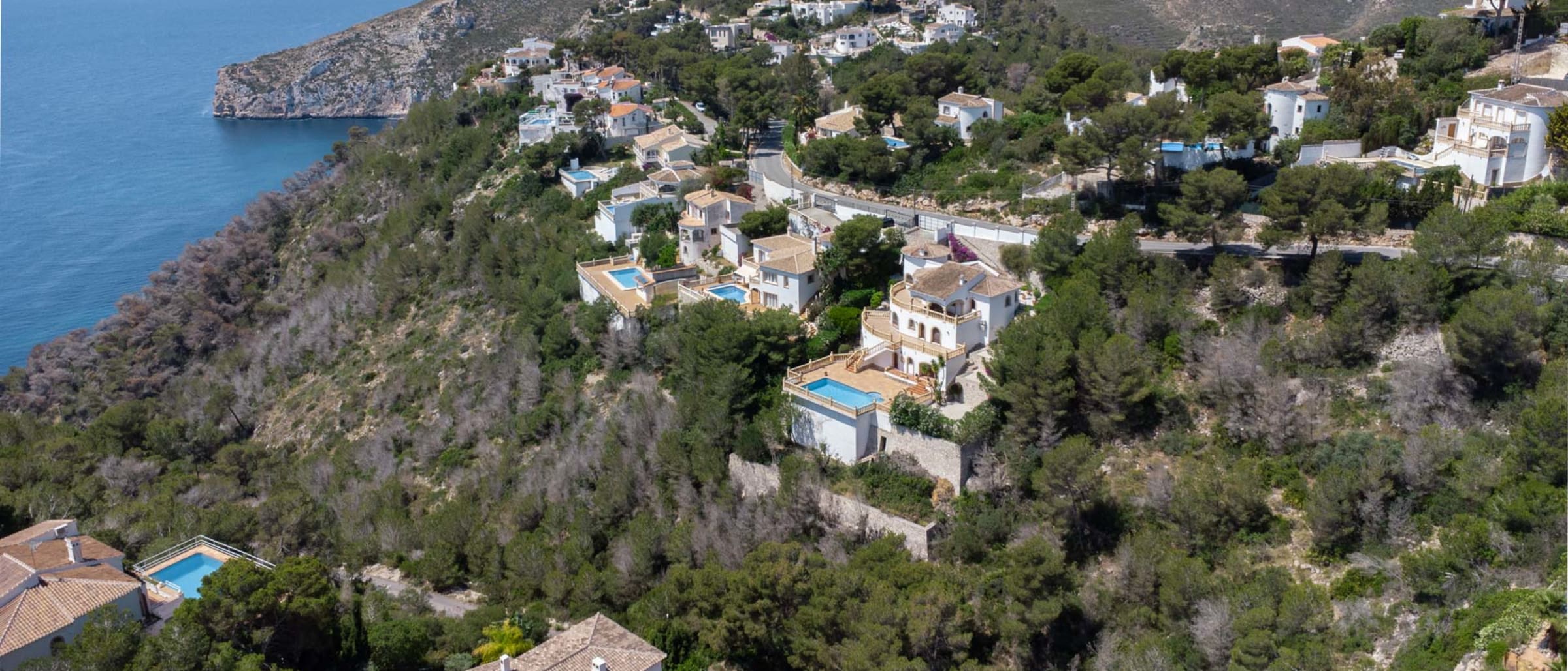 4529JAV 2 adjacent plots with sea views for sale in Granadella, Jávea - Image 1
