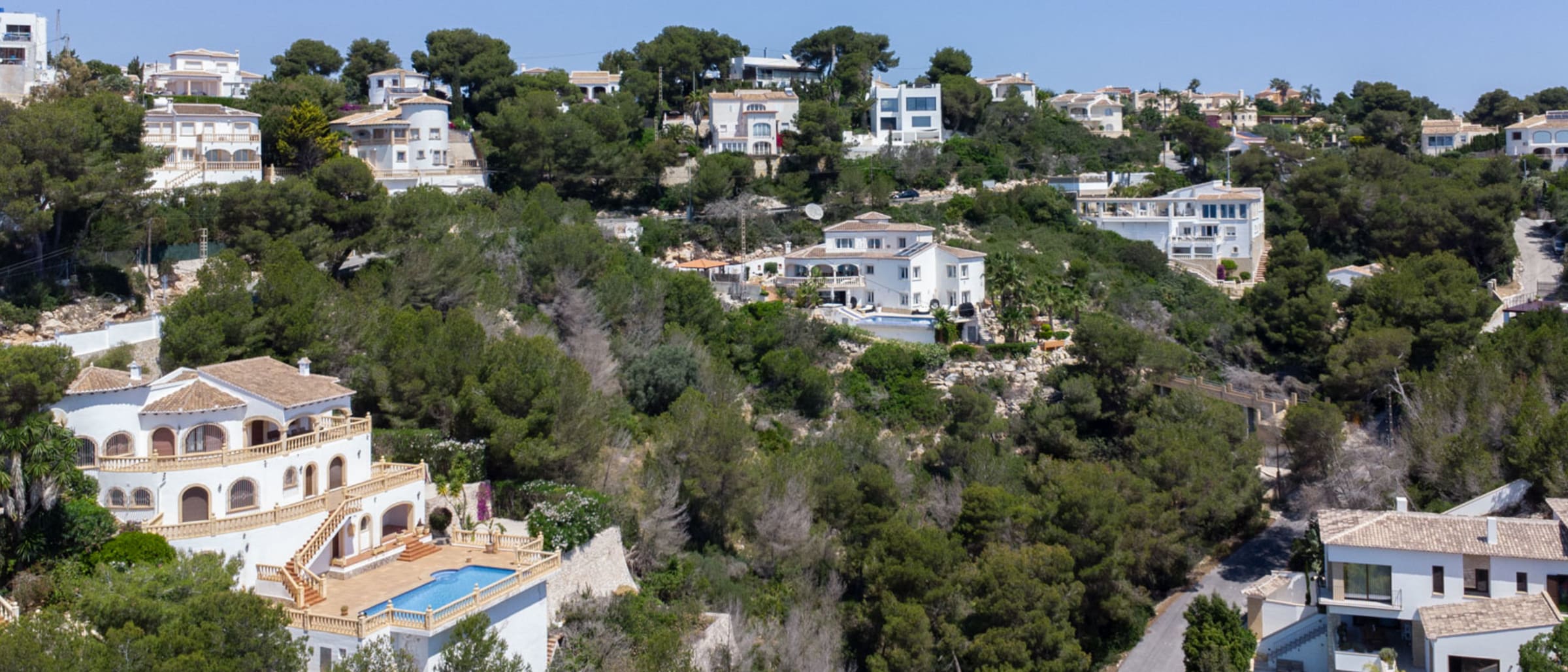 4532JAV Plot with sea views for sale in Costa Nova-Granadella, Jávea - Image 1