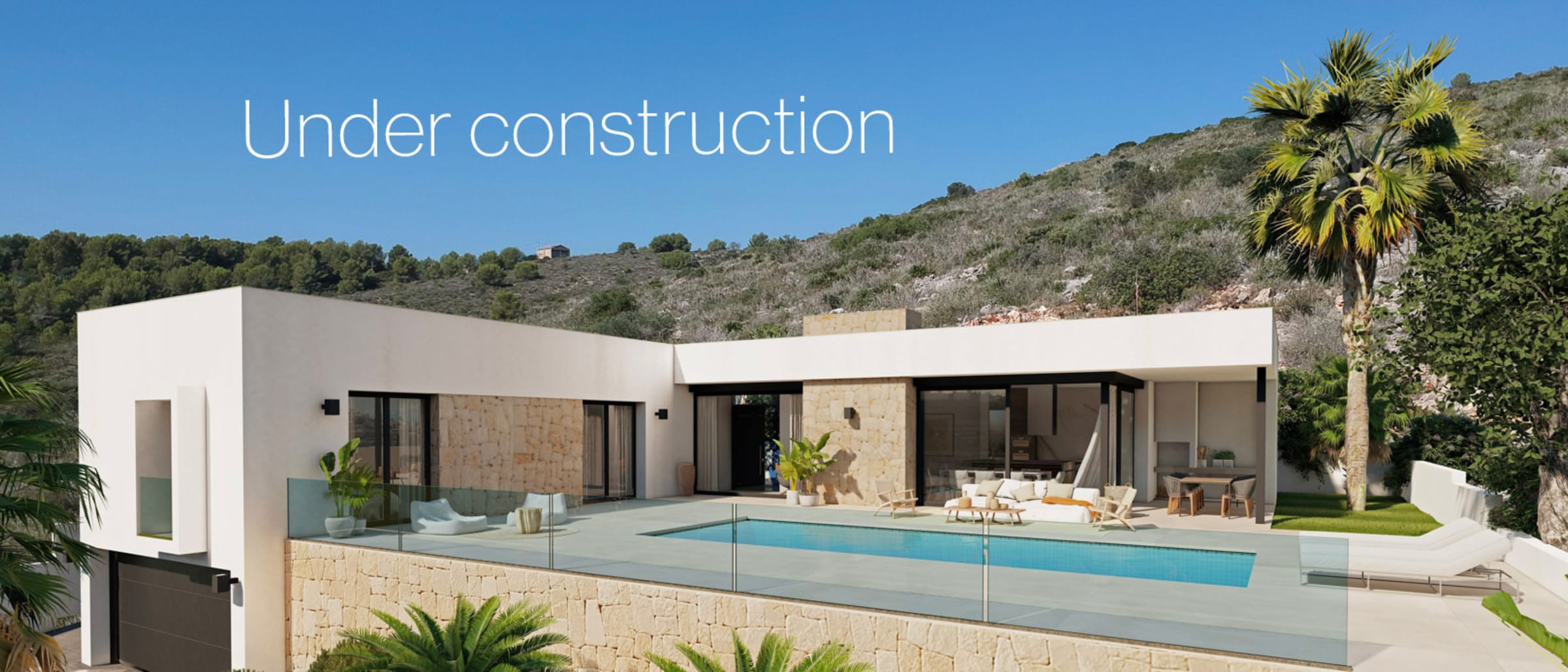 4585BELL Modern villa under construction in Raco de Nadal, Benitachell - Image 1
