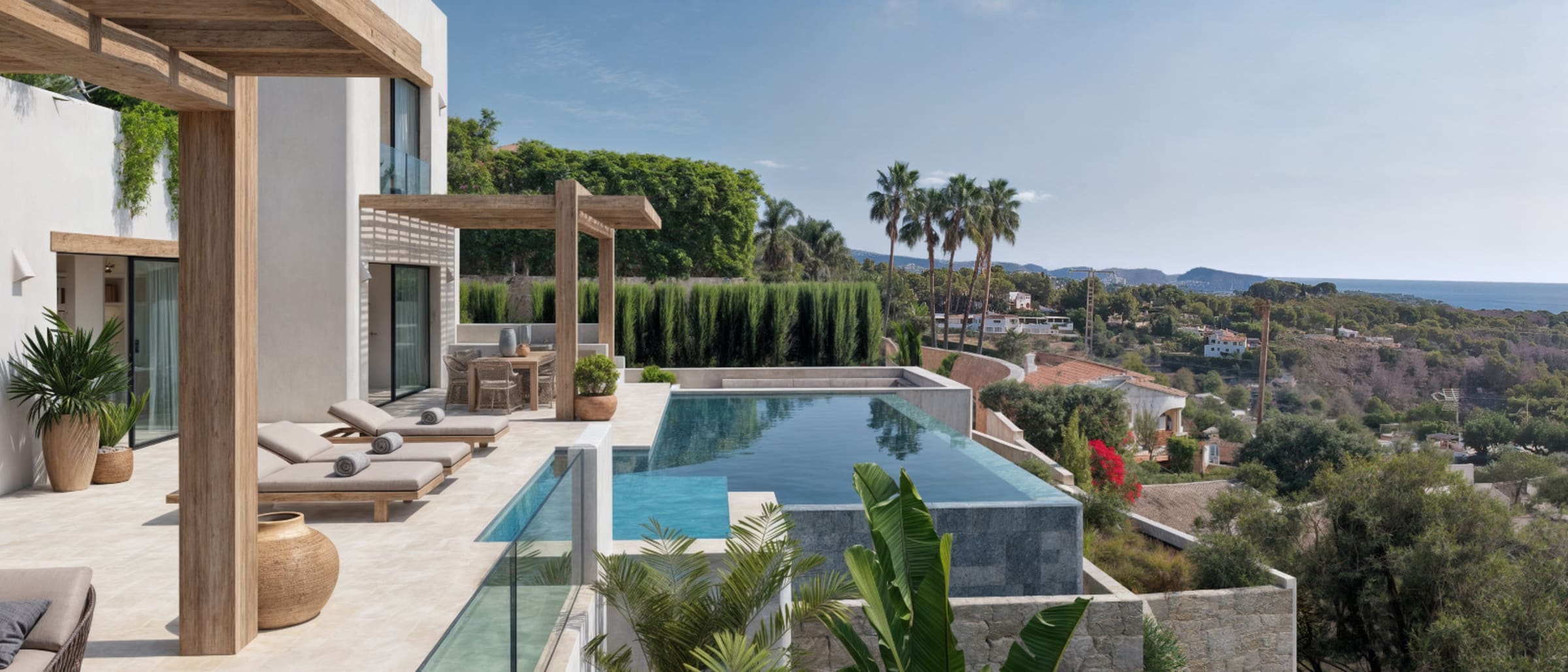 4587BEN Luxury new build villa with sea views for sale in Benissa - Image 1