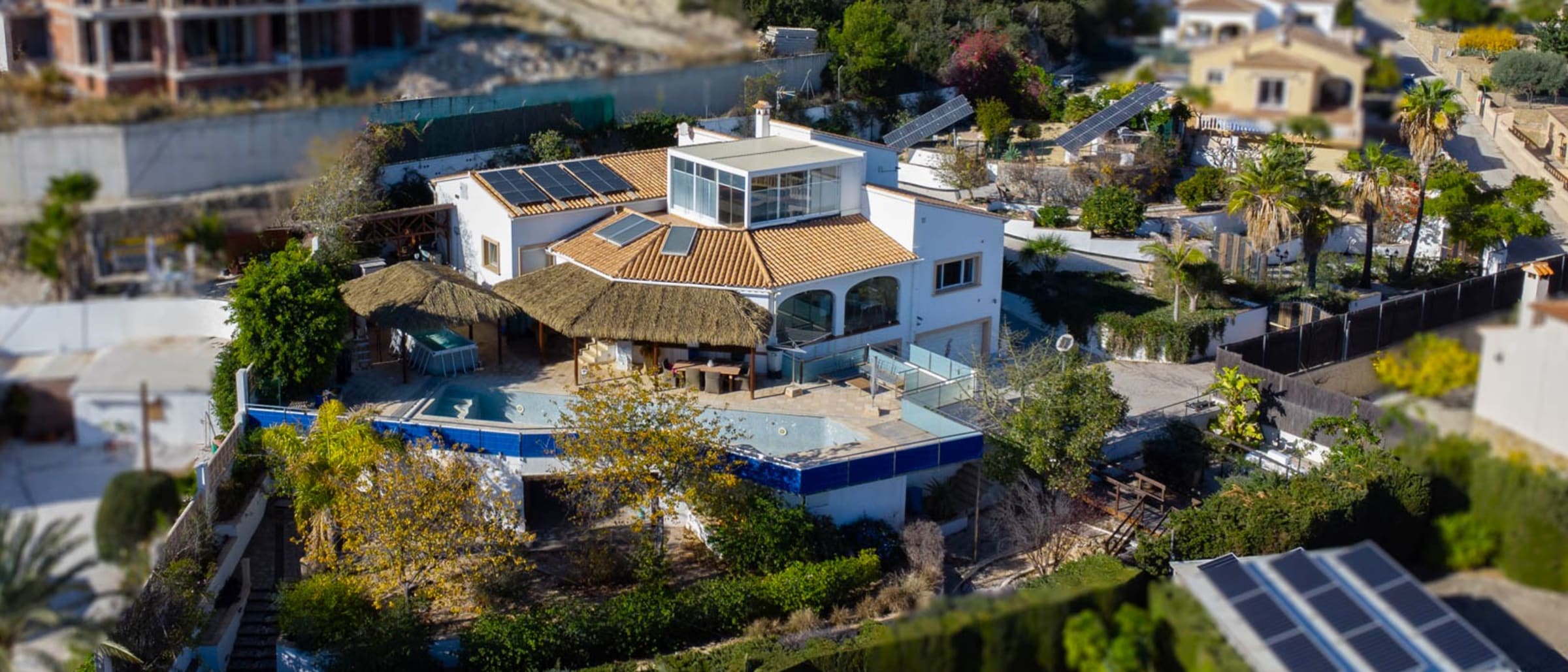 4597CAL Spacious villa with panoramic sea views for sale in Calpe - Image 1