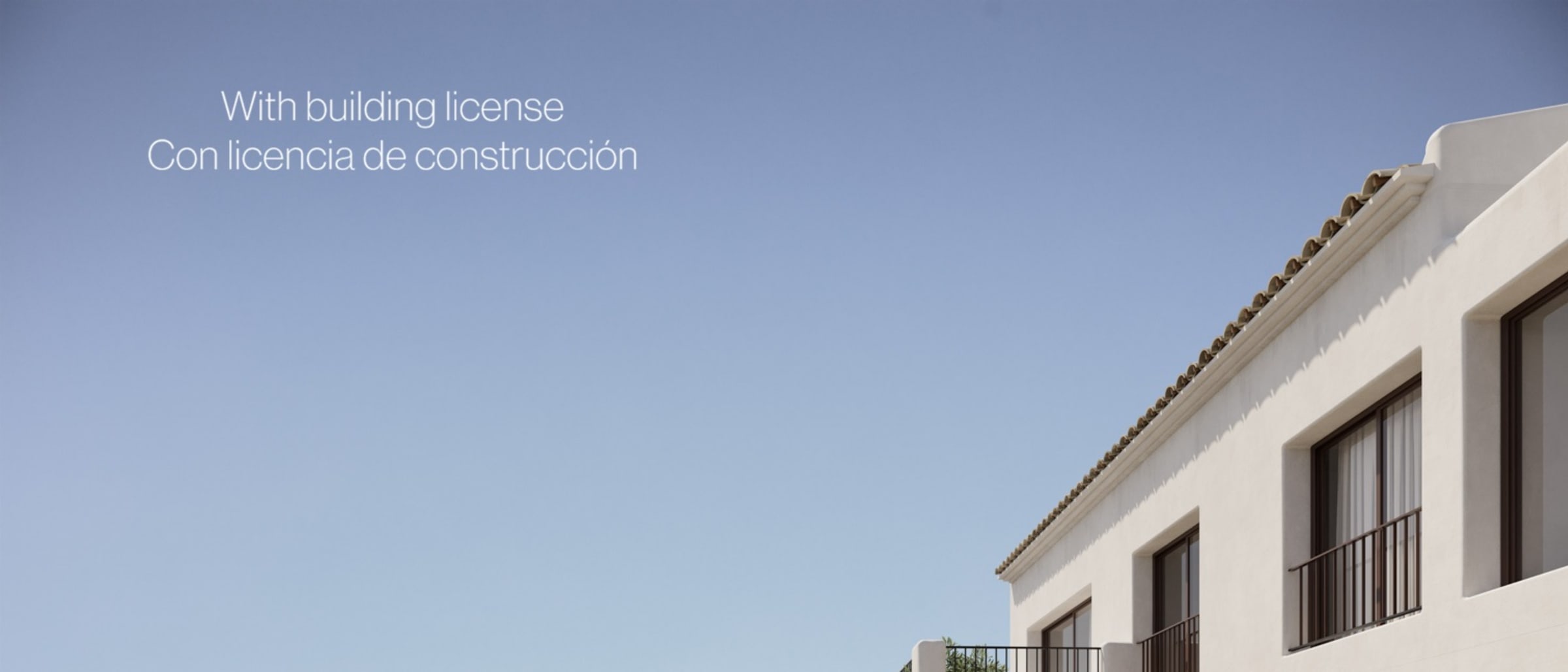 4599ALC Ibizan style villa project with license for sale in Alcalalí, - Image 1