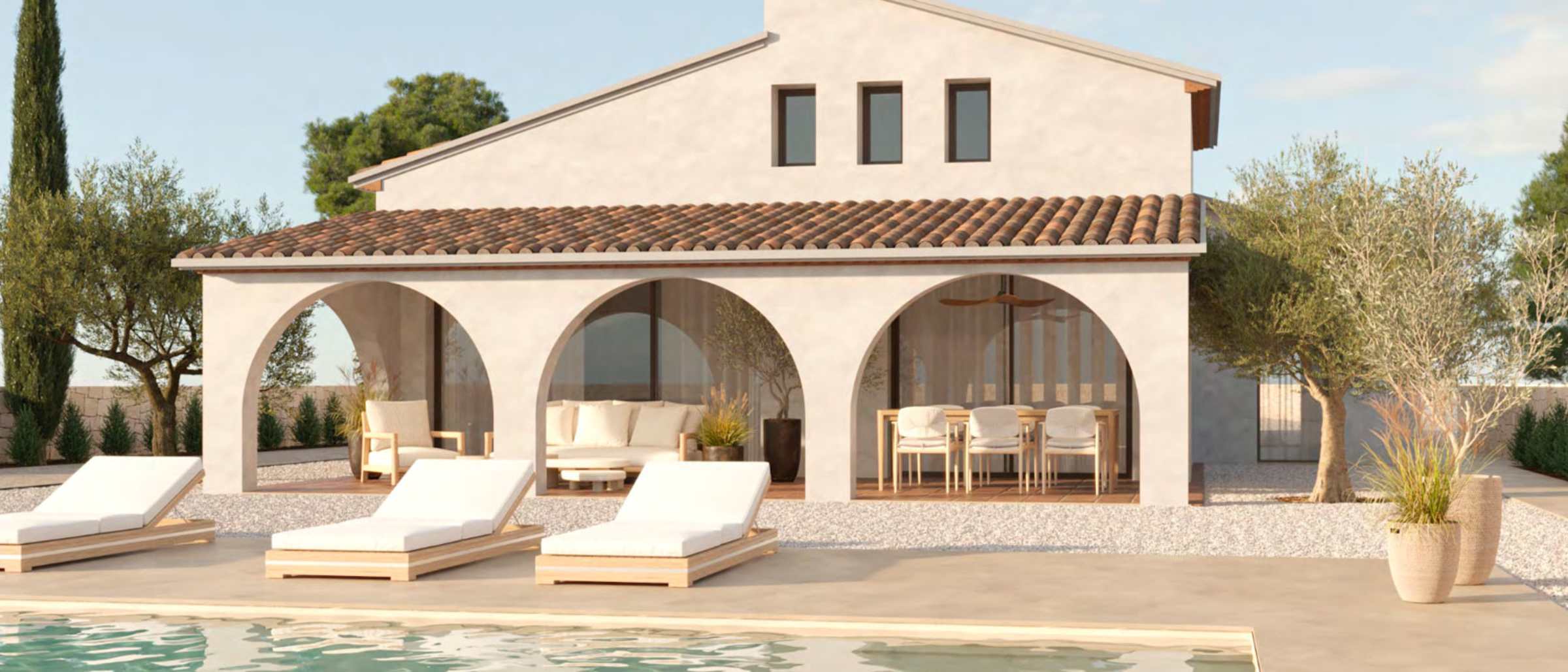 7122MOR New build villa with private pool for sale near Moraira - Image 1