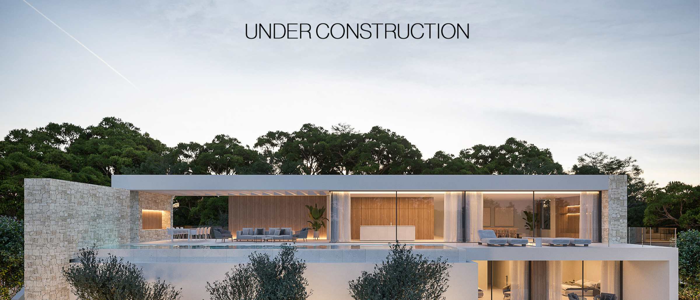 4671MOR Impressive luxury villa under construction for sale in Moraira - Image 1