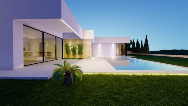 6414CAL Modern single storey new build villa within walking distance of the port in Calpe - Image 3
