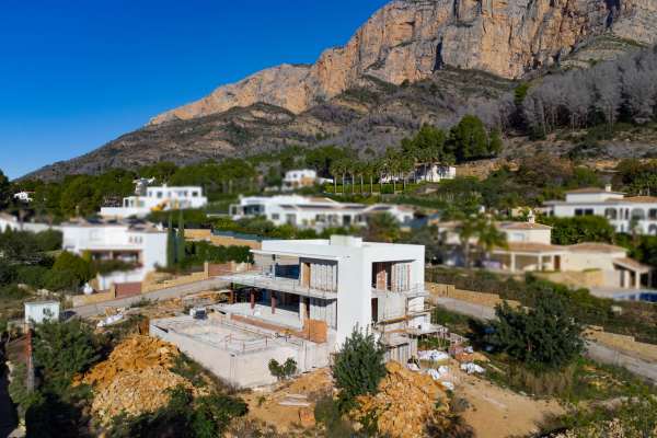 4480JAV Fantastic new build villa under construction for sale in Jávea - Image 2