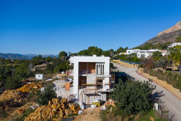 4480JAV Fantastic new build villa under construction for sale in Jávea - Image 3