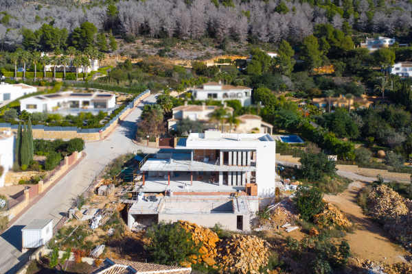 4480JAV Fantastic new build villa under construction for sale in Jávea - Image 4