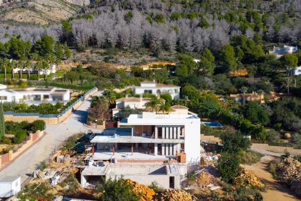 4480JAV Fantastic new build villa under construction for sale in Jávea - Image 5