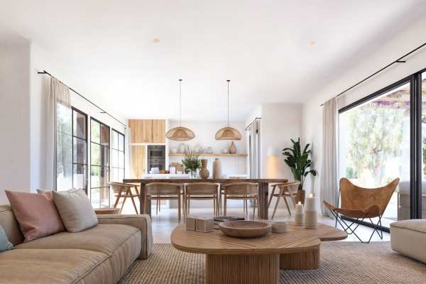 8273DEN Ibizan-style villa project for sale with pool, very close to the beach. - Image 4