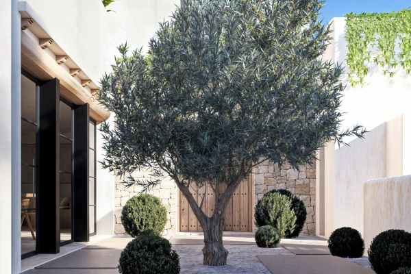 8273DEN Ibizan-style villa project for sale with pool, very close to the beach. - Image 6