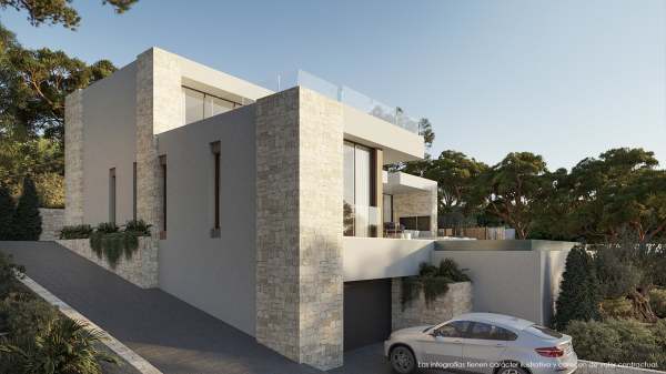 4573BEN Luxury villa under construction for sale in Benissa Costa - Image 3