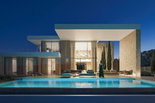 8300MOR Modern villa under construction with panoramic sea views for sale in Moraira. - Image 6
