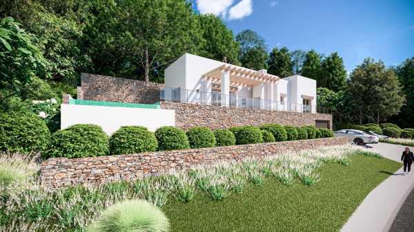7100JAV New build Ibiza style villa with building license for sale in Jávea - Image 2