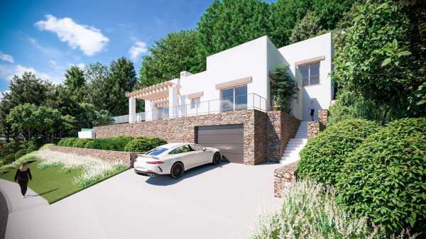 7100JAV New build Ibiza style villa with building license for sale in Jávea - Image 3