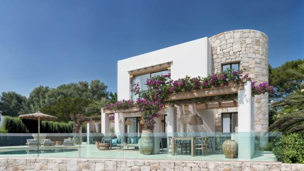 7105MOR | Ibiza-Style Villa with Panoramic Views for Sale in Moraira - Image 3
