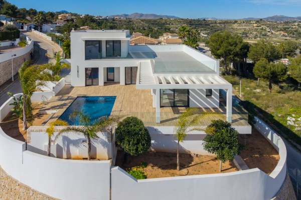 8341MOR Modern new-build villa with sea view for sale in Moraira - Image 2