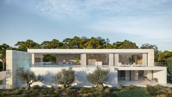 4671MOR Impressive luxury villa under construction for sale in Moraira - Image 2