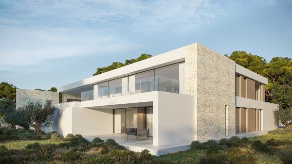 4671MOR Impressive luxury villa under construction for sale in Moraira - Image 3