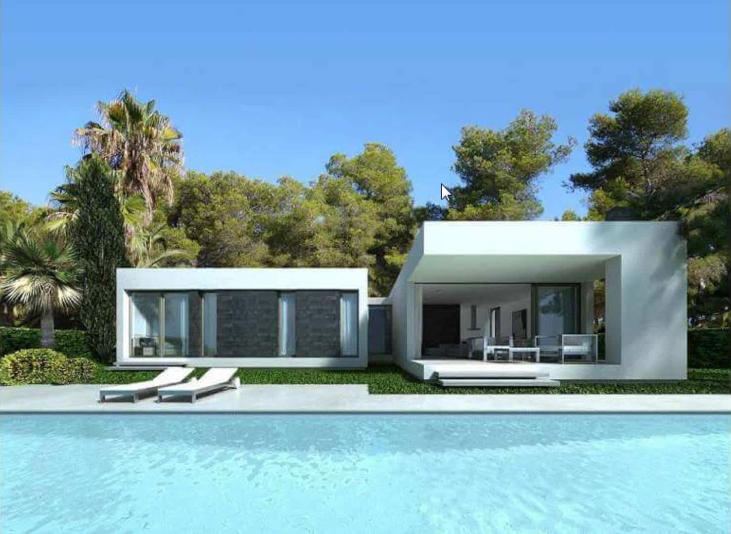 Villa med havutsikt og privat basseng, bilde 1