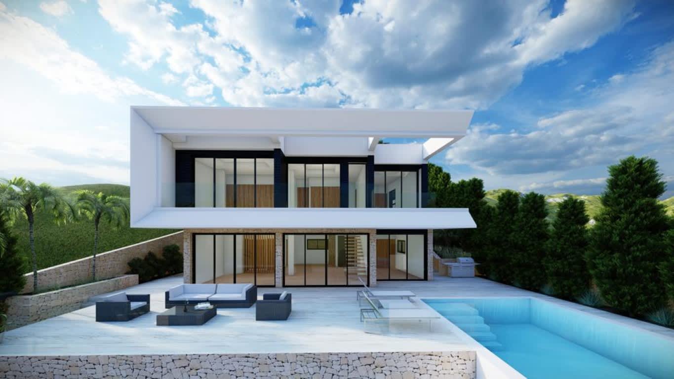 Fantastisk villa med havutsikt – Privat basseng og 4 soverom, bilde 1