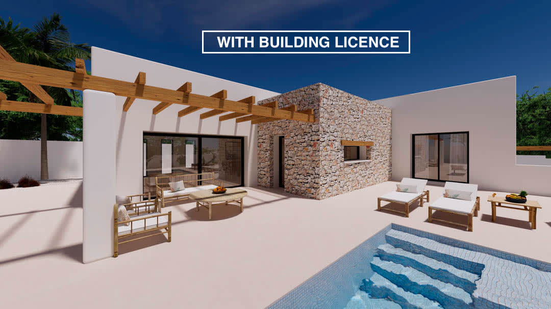 Eksklusiv villa i Ibizan-stil – Privat basseng og 4 soverom, bilde 1