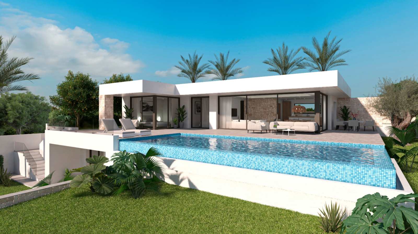 Fantastisk villa med havutsikt – Privat basseng og 4 soverom, bilde 1
