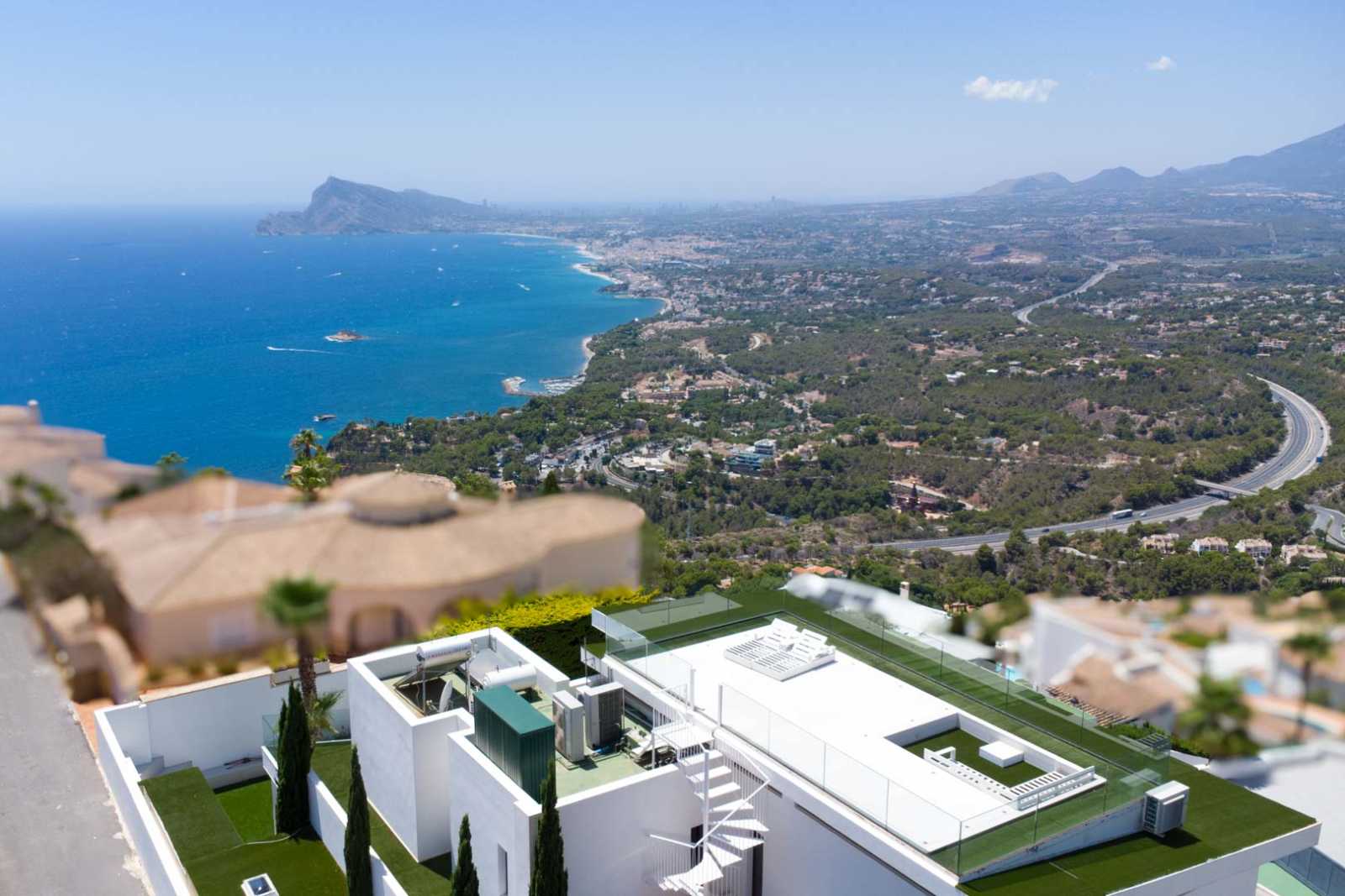 Eksklusiv villa med takterrasse og havutsikt – Privat basseng og 6 soverom, bilde 1