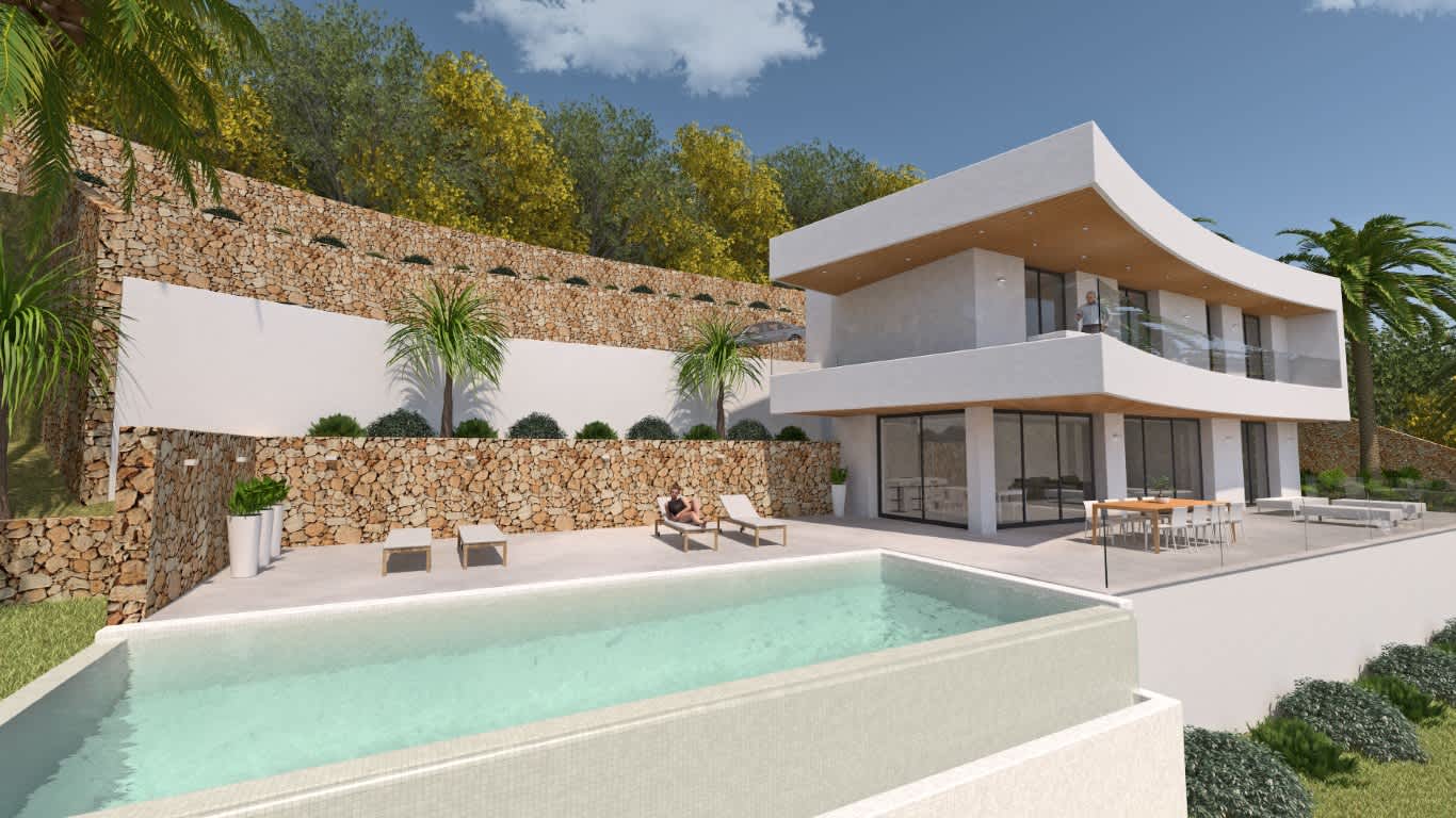 Fantastisk villa med havutsikt – Privat basseng og 4 soverom, bilde 1