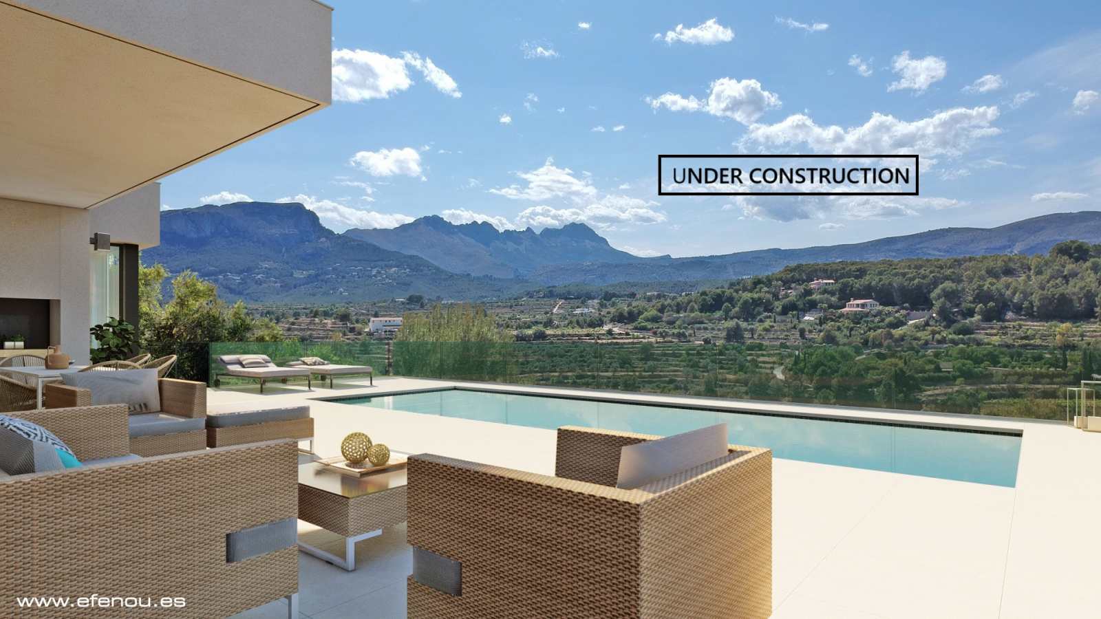 Fantastisk villa med fjellutsikt – Privat basseng og 3 soverom, bilde 1