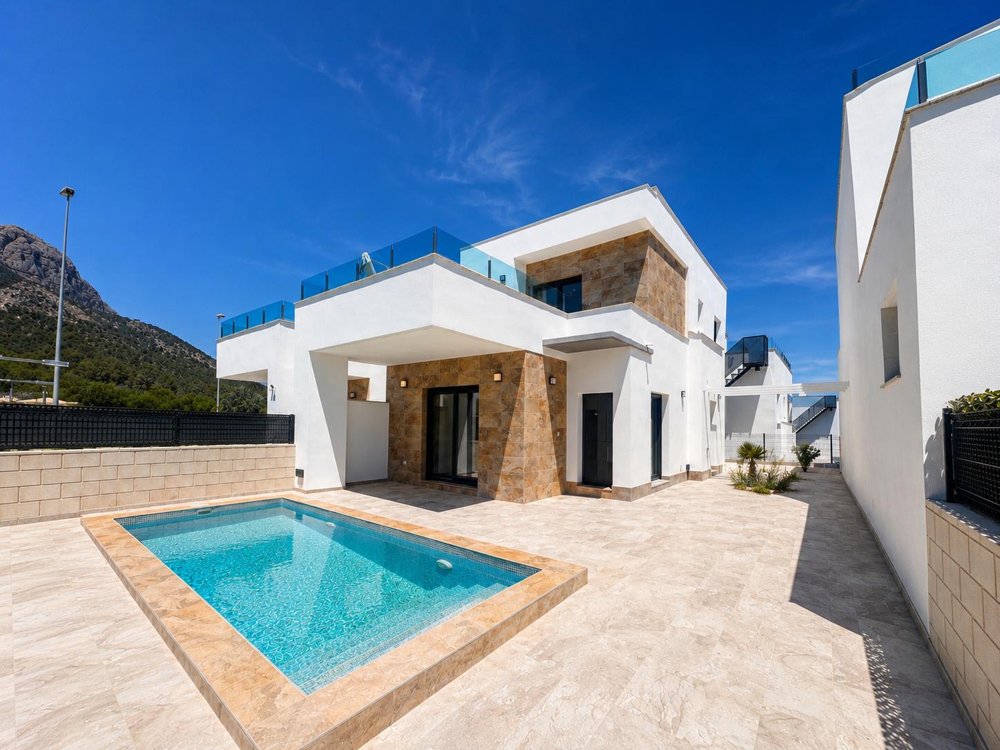 Villa med fjellutsikt – Privat basseng og 3 soverom, bilde 1