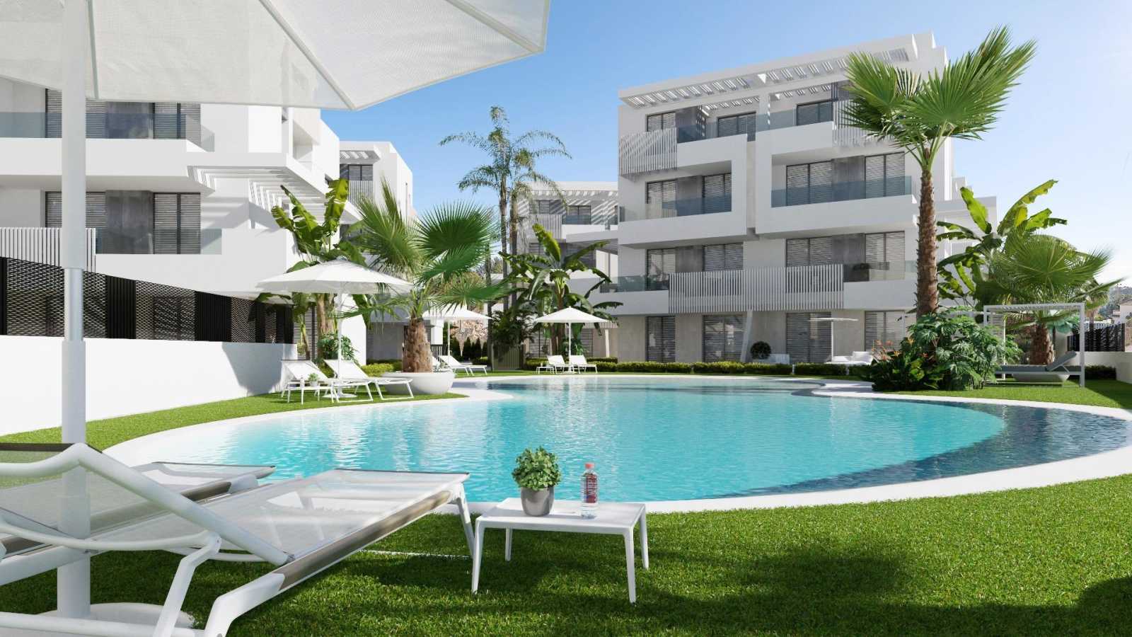 Nybygd leilighet med takterrasse – 3 soverom og fellesbasseng, bilde 1
