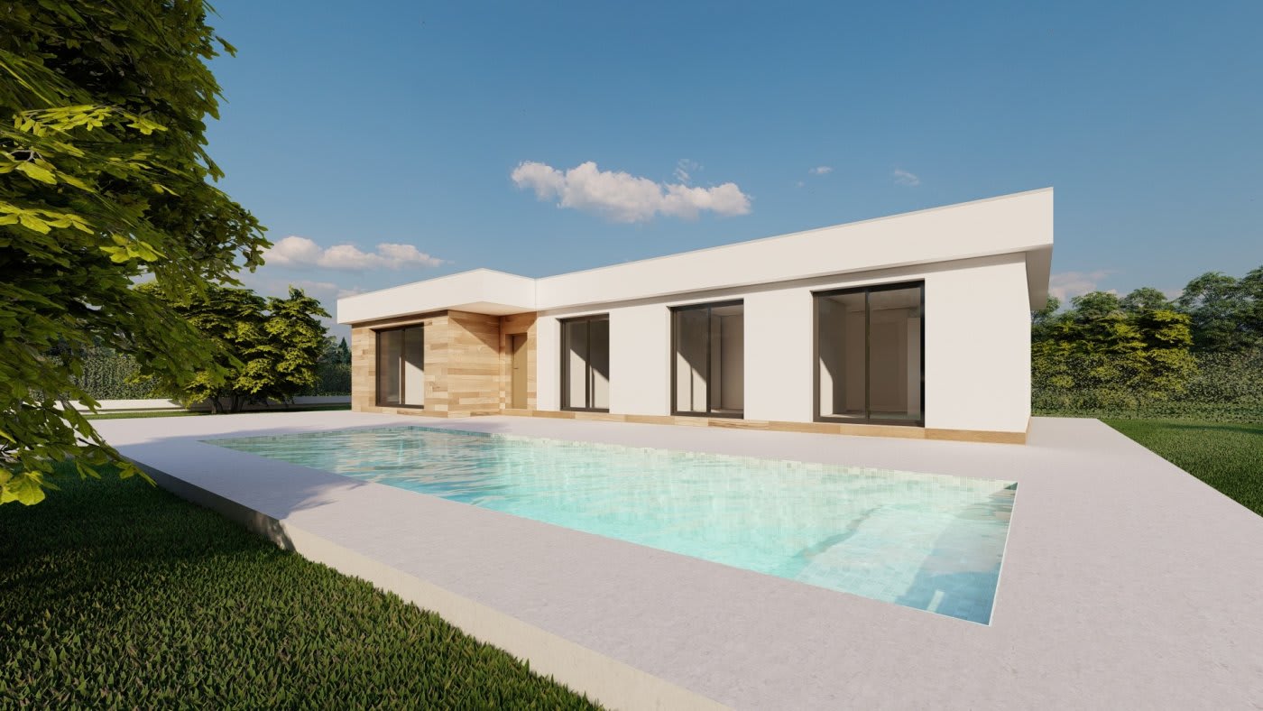 Nybygd villa med privat basseng, bilde 1