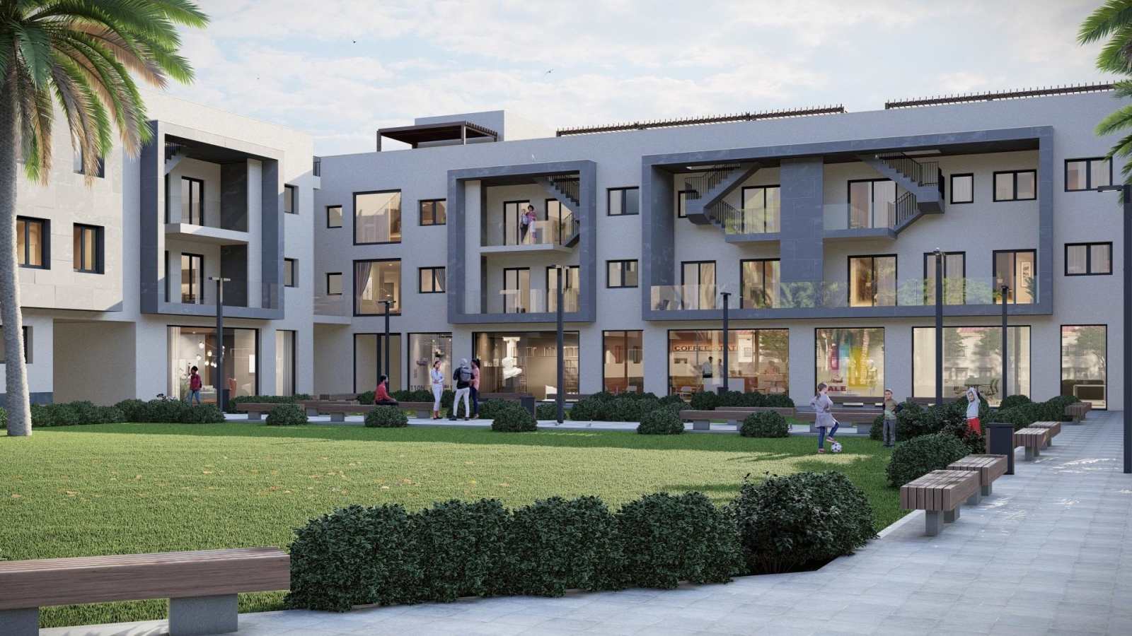 Nøkkelferdig toppleilighet – Takterrasse på 88 m² og fellesbasseng, bilde 1
