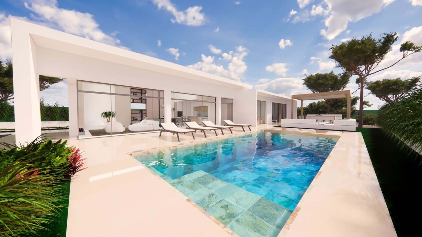 Kjempeflott ny villa – Privat basseng og 3 soverom, bilde 1