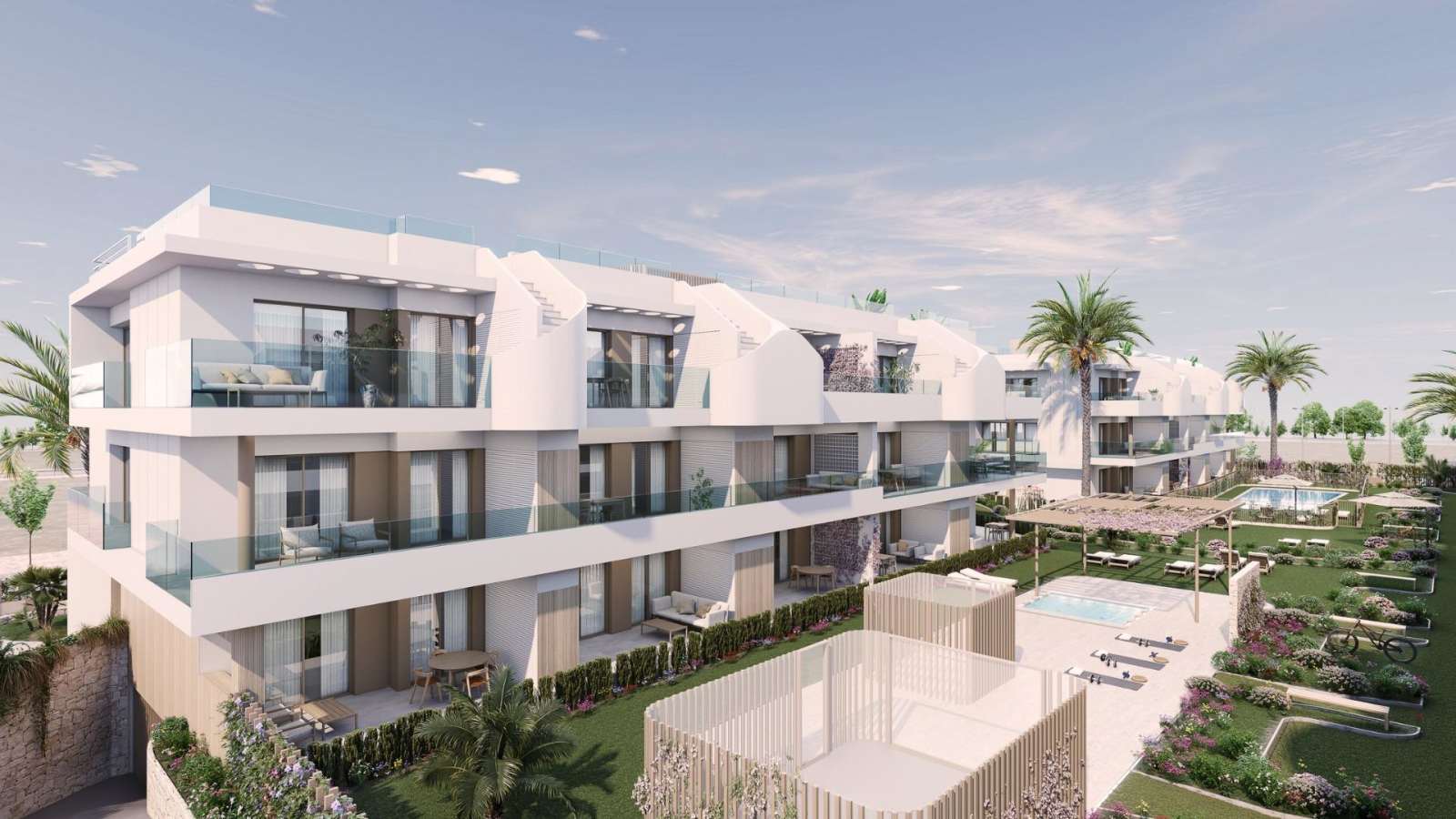 Ny leilighet med takterrasse – Fellesbasseng og 3 soverom, bilde 1
