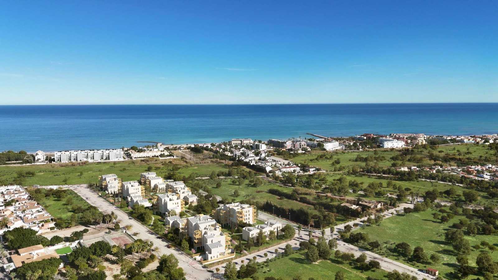 Ny leilighet med fellesbasseng – Gangavstand til strand, bilde 1