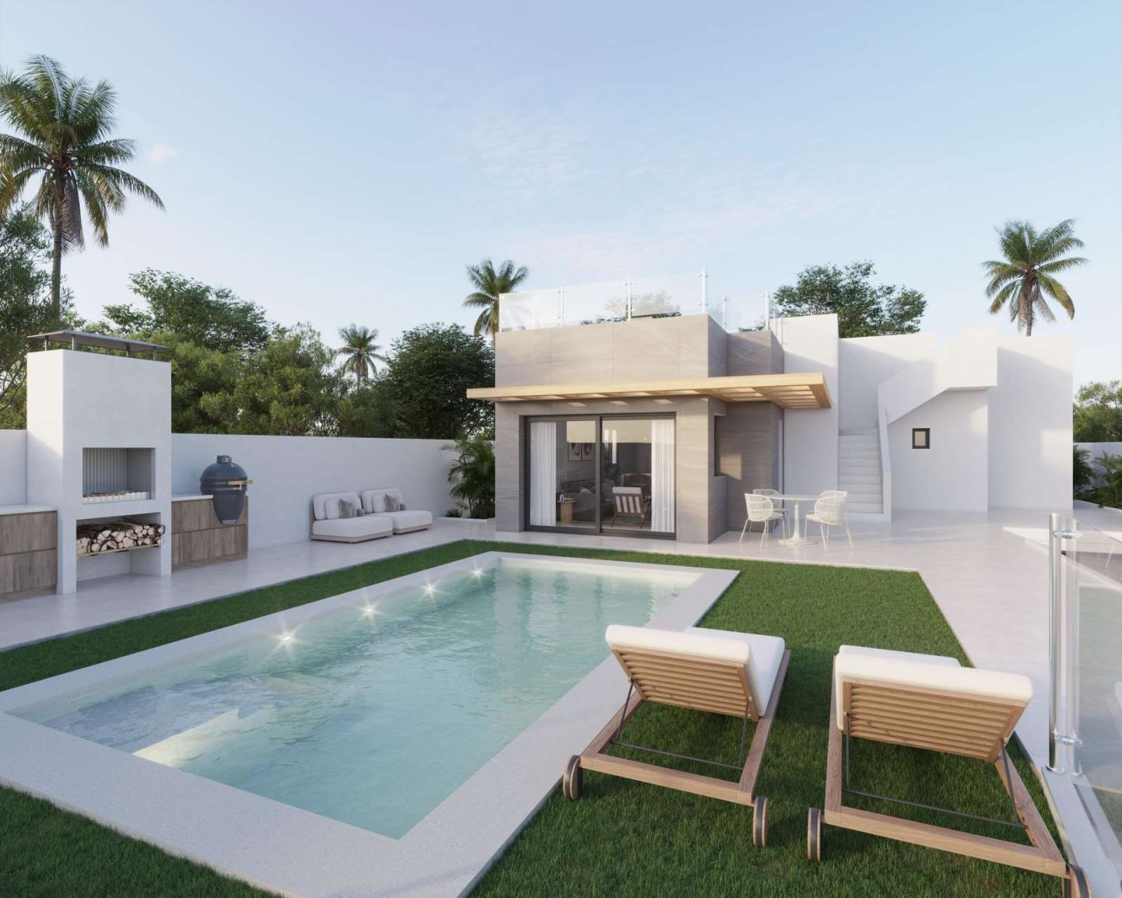 Villa med havutsikt – Privat basseng og takterrasse, bilde 1