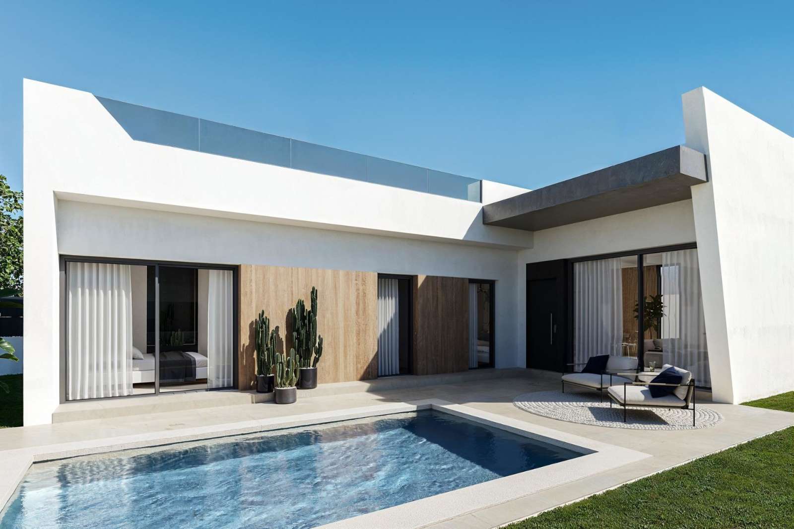 Nybygd villa i San Miguel de Salinas – Privat basseng og takterrasse, bilde 1