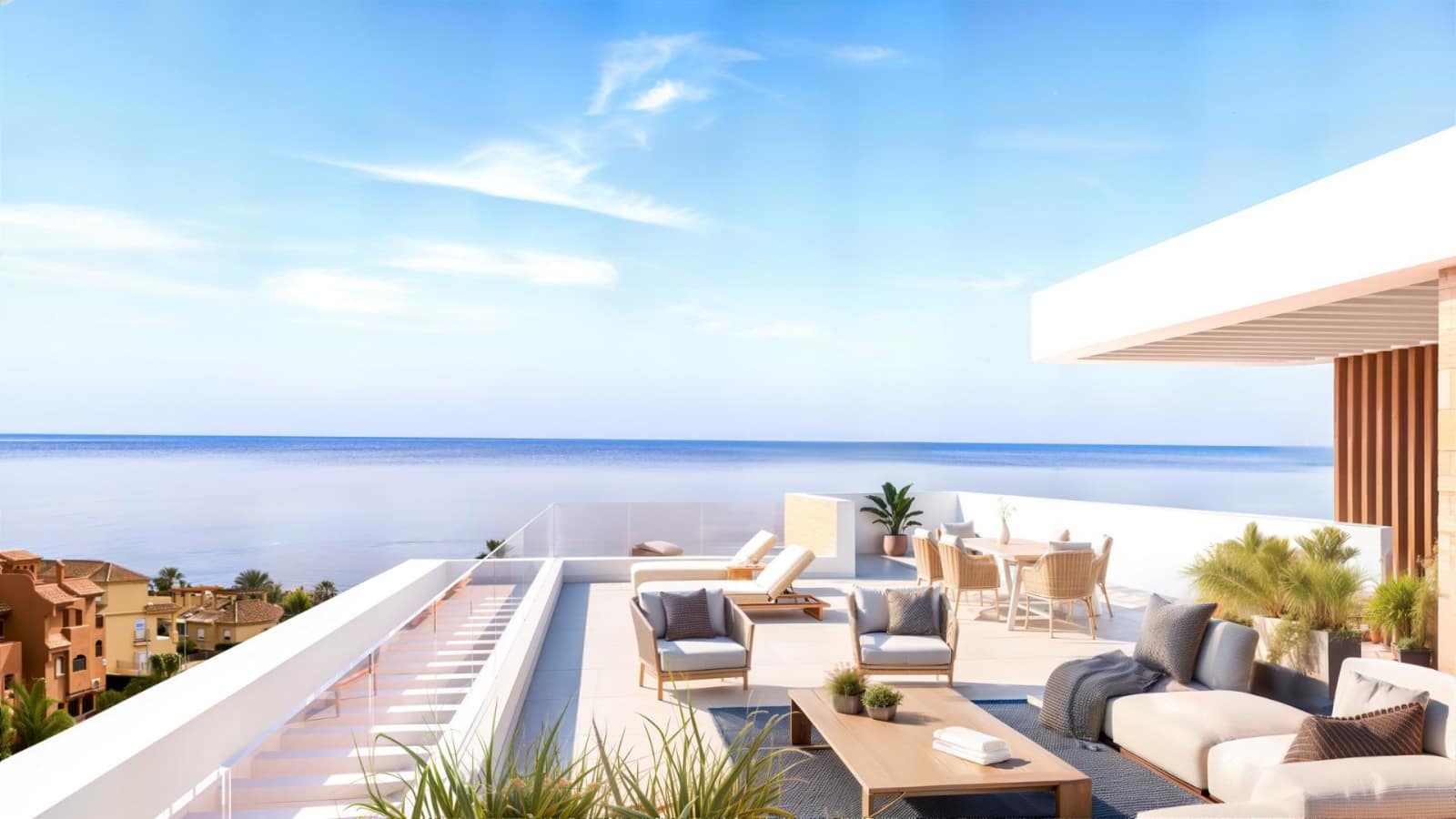 Ny leilighet med takterrasse – Gangavstand til strand og havutsikt, bilde 1