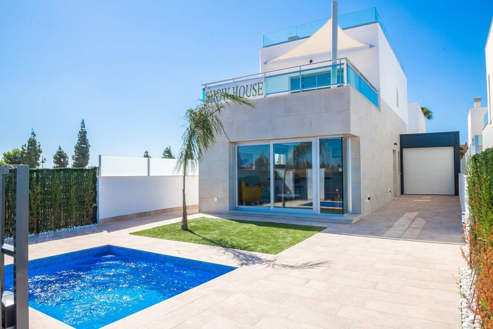 Ny villa med privat basseng – Takterrasse og 3 soverom, bilde 1