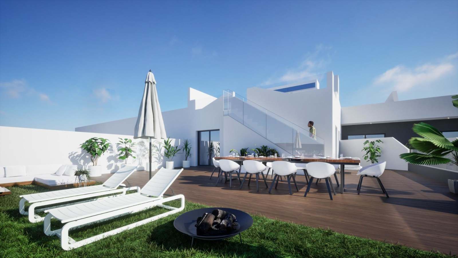 Ny leilighet med takterrasse – 3 soverom og fellesbasseng, bilde 1